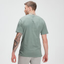 Tonal Graphic 基礎純棉系列 男士短袖 T 恤 - 淺綠