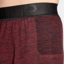 MP Men's Essential Seamless Shorts- Washed Oxblood Marl - XS