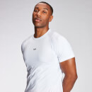 Мъжка тениска с къс ръкав MP Engage — бяла - XXXL
