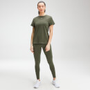 Дамска тениска Essentials на MP - маслинено зелено - XXS