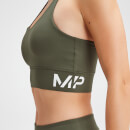 Дамски спортен сутиен Essentials на MP - маслинено зелено