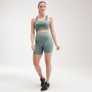 MP Women's Shape Seamless Ultra Sports Bra - Washed Green - XS