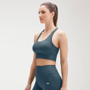 MP Shape Seamless Ultra 無縫系列 女士運動內衣 - 深海藍 - XS