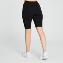 MP Women's Central Graphic Cycling Shorts - Black - XXS