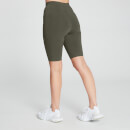 MP Women's Central Graphic Cycling Shorts - Dark Olive - S