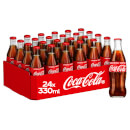 Coca-Cola Original Taste 24 x 330ml Glass Bottles