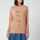 Bella Freud Women's Love is the Dog Jumper - Biscuit