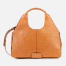 Radley Women's Lisson Grove Croc Medium Ziptop Multiway - Dark Butter