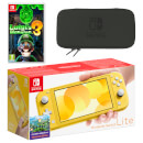Nintendo Switch Lite (Yellow) Luigi's Mansion 3 Pack