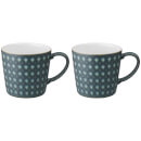 Denby Impression Charcoal Accent Large Mugs (Set of 2)