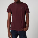 Superdry Men's Orange Label Vintage Embroidered T-Shirt - Deepest Burgundy Grit