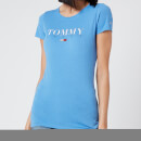 Tommy Jeans Women's TJW Essential Slim Logo T-Shirt - Ultramarine