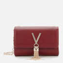Valentino by Mario Valentino Women's Divina Small Shoulder Bag - Wine