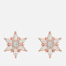 Olivia Burton Women's Ice Queen Snowflake Studs - Rose Gold