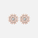 Ted Baker Women's Leslea: Love Blossom Stud Earrings - Rose Gold/Crystal