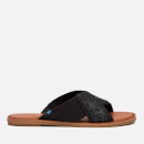 TOMS Women's Viviana Flat Sandals - Black