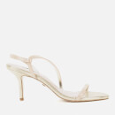 Dune Women's Mojos Leather Strappy Heels - Gold