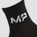 MP ženske Essentials Crew čarape (2 kom.) crne - UK 3-6