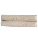 Christy Brixton Towel - Set of 2 - Pebble