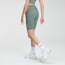 MP ženske biciklističke kratke hlače za trening s fade grafičkim izgledom - isprano zeleno - XXS