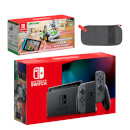 Nintendo Switch (Grey) Mario Kart Live: Home Circuit - Luigi Set Pack