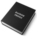 Printworks Random Things Storage Box - Black