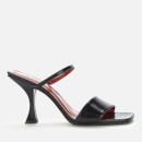 by FAR Women's Nayla Leather Heeled Mules - Black