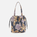 HVISK Women's Night Lily Pouch - Night Blue Multi