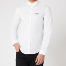 BOSS Athleisure Men's Biado_R Regular Fit Shirt - White