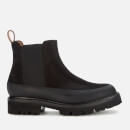 Grenson Women's Abbie Suede/Rubber Chelsea Boots - Black