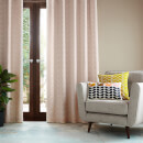 Orla Kiely Linear Stem Curtains - Cloud Pink - 66 x 72 Inches