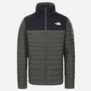 The North Face Men's Stretch Down Jacket - New Taupe Green/TNF Black