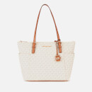 Michael Michael Kors Women's Jet Set Item Eastwest Tote Bag - Vanilla/Acorn