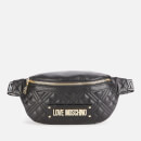 Love Moschino Women's Quilted Hip Bag - Black