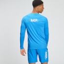MP Men's Tempo Graphic Long Sleeve Top - Bright Blue - L