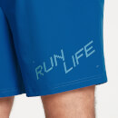 MP muške hlače za trčanje Graphic - pravo plave - XXS