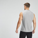 MP muška originalna majica bez rukava s otvorenim rukavima - klasični sivi lapor - XXS