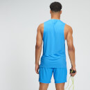 MP muška uska majica bez rukava za trening – svijetlo plava - S