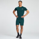 MP Мъжка спортни тъкани шорти - петролено зелено - XXS