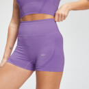 MP Women's Tempo Seamless Booty Shorts - Deep Lilac - L