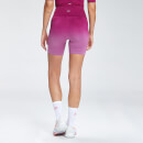 MP ženske bešavne biciklističke hlače Velocity - tamno ružičaste - XXS
