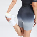 MP ženske bešavne biciklističke hlače Velocity - crne - XXS