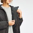 MP ženska vanjska odjeća Pernata jakna - crna - XXS