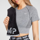 MP ženska majica kratkih rukava s kratkim rukavima Curve - siva - XXL