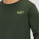 T-shirt à manches longues MP Fade Graphic pour hommes – Vert foncé - XXS