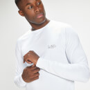 MP muška majica za trening s dugim rukavima Infinity Mark Graphic – bijela - XS