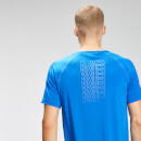 MP muška majica kratkih rukava za vježbanje Repeat Graphic - pravo plava - XS