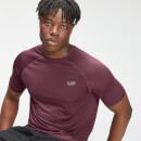 T-shirt à manches courtes à imprimé répétitif MP Mark Graphic Training pour hommes – Bordeaux - XS