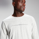 MP muška majica dugih rukava s grafikom Mini Mark - svijetlo siva lapor - S
