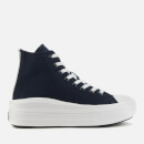 Converse Women's Chuck Taylor All Star Anodized Metals Move Hi-Top Trainers - Black